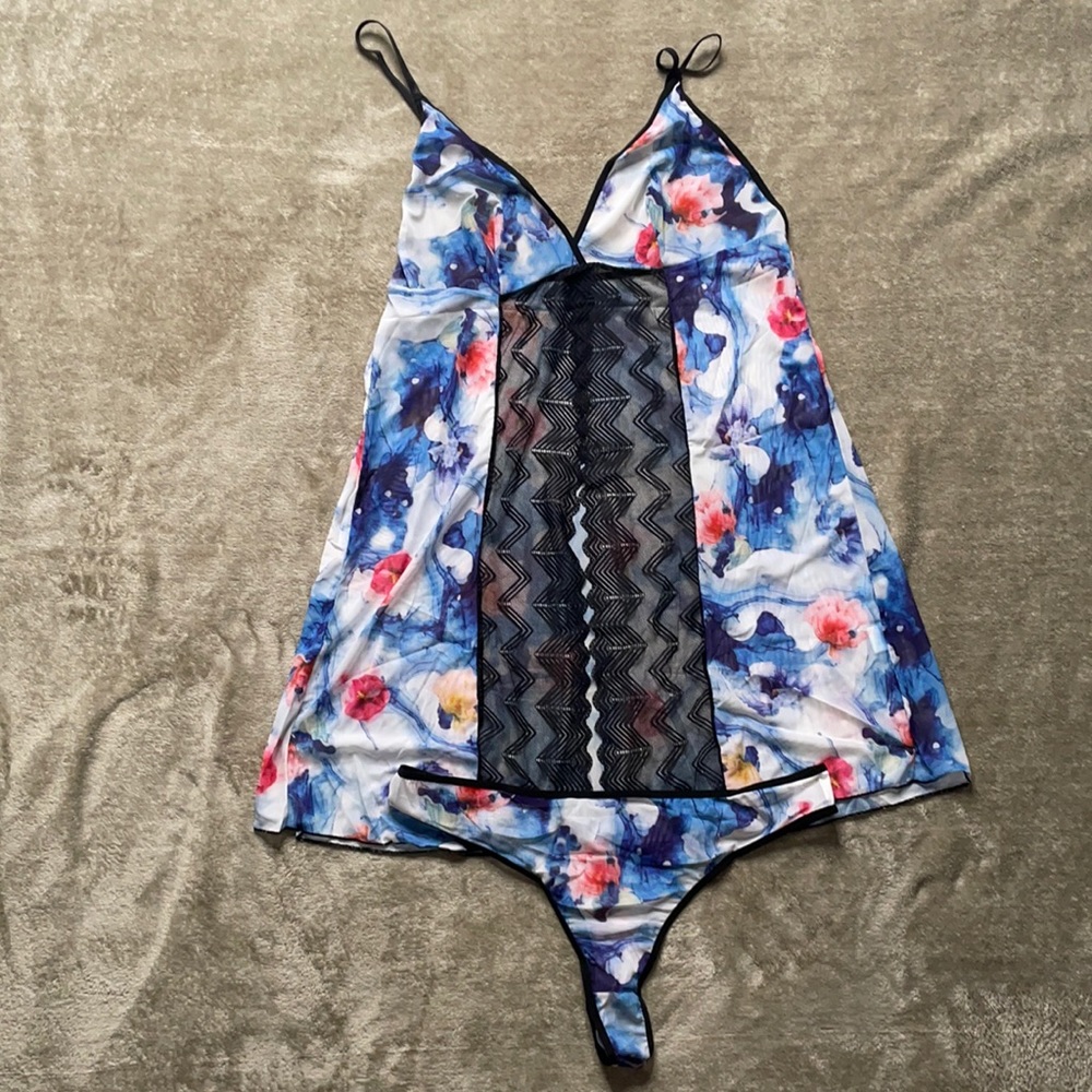 NWT Plus Size Slip And Panty Set